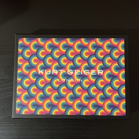 Kurt Geiger Leather Mirror Key Charm Ring ❤️NEW❤️ - Picture 5 of 5